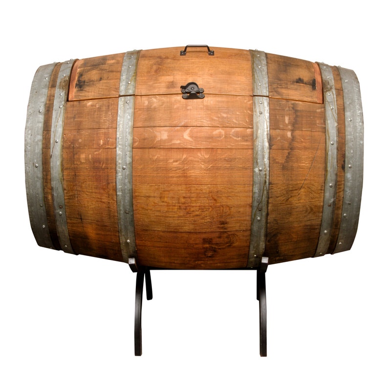 1018 Wine Barrel Ice Chest Etsy