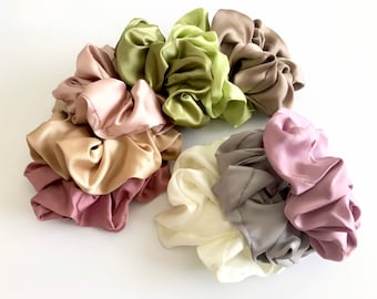 Satin Scrunchies, Women’s Scrunchies, Hair Scrunchy
