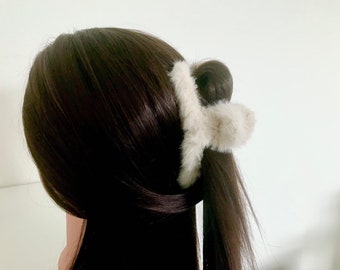Large Hair Claw Fall Winter Hair Claw Clip Plush French Hair - Etsy Large Hair Claw Fall Winter Hair Claw Clip Plush French Hair - Etsy