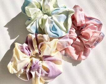 Tie Dye Oversized Scrunchie , Jumbo Scrunchies,Extra Large Scrunchies, XXL Scrunchies