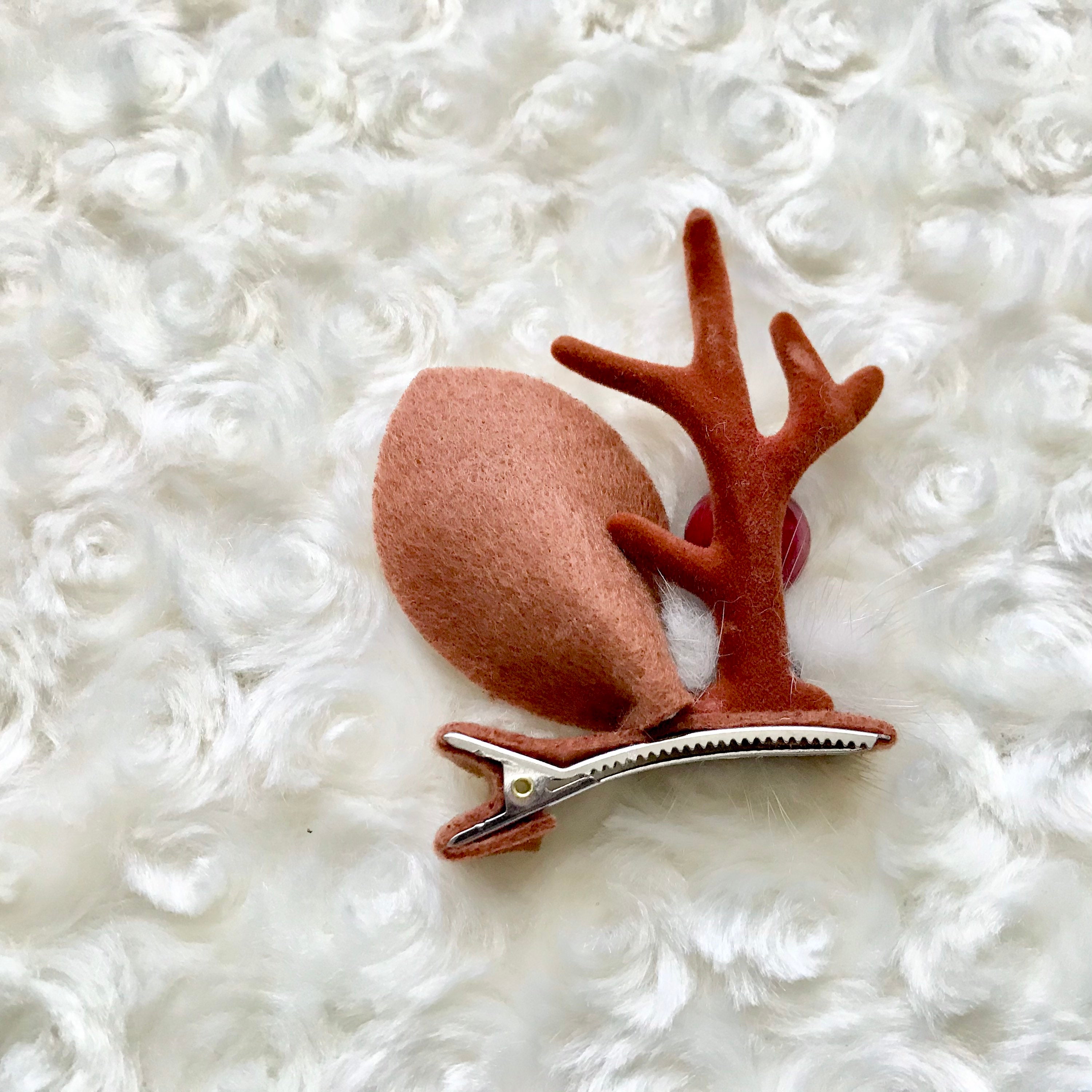 Weihnachts-Haarspangen Set (3 Stück) – Rentier-Geweih-Ohren Als Haaraccessoire Für Frauen & Mädchen
