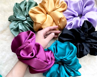 Jumbo Scrunchies, Extra Large Scrunchy, Giant Scrunchies,Oversized Scrunchies, Giant Fluffy Scrunchies,XXL Scrunchies