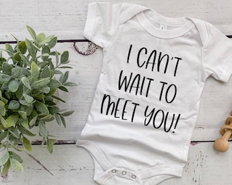 I Can't Wait To Meet You SVG, JPG, PNG, digital file, cutting file