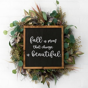 Fall is Proof that Change is Beautiful SVG, JPG, PNG, digital file, cutting file