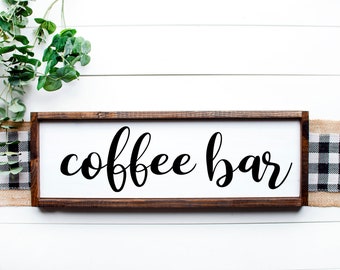 Coffee Bar SVG, JPG, PNG, Digital File, Cutting File