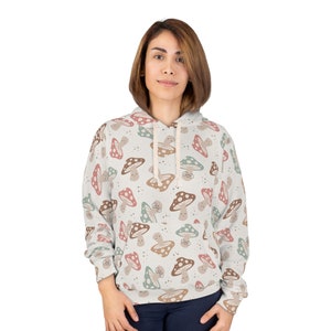 Mushroom Hoodie | Mushroom Pullover | Mushroom Apparel | Unisex Pullover Hoodie | Cottagecore Pullover | Cottagecore Hoodie