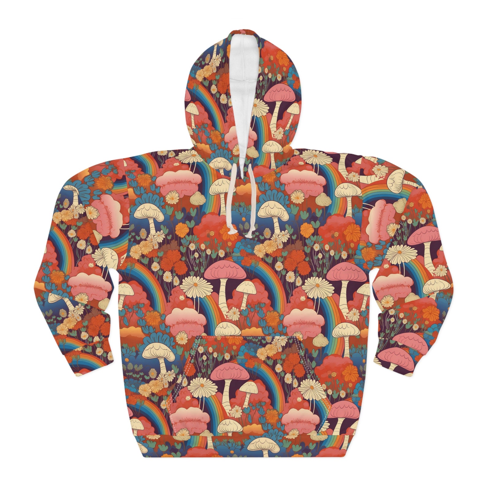 Mushroom Hoodie | Mushroom Pullover | Mushroom Apparel | Unisex ...