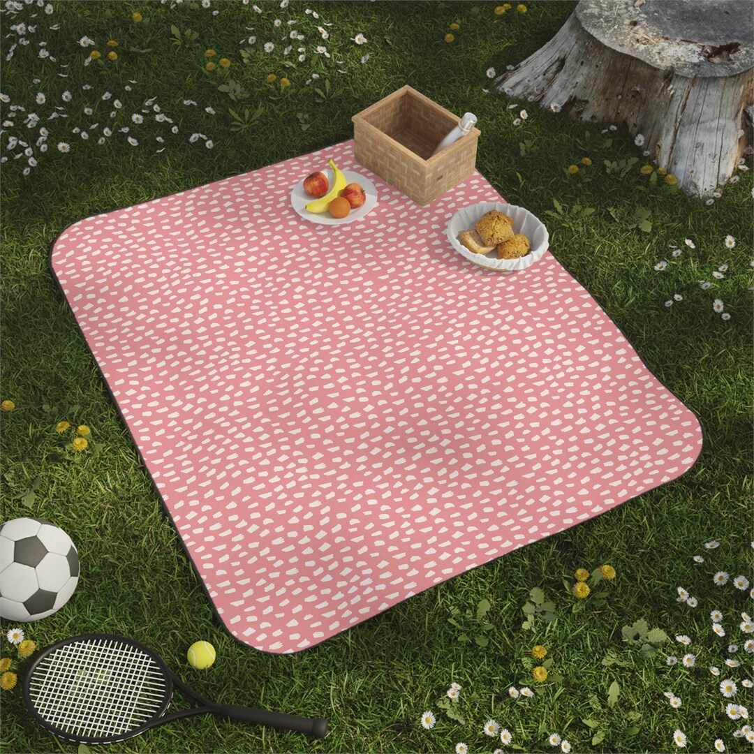 Polka Dot Picnic Blanket Pink Picnic Blanket Summer Blanket polka-dot-picnic-blanket-pink-picnic-blanket-summer-blanket