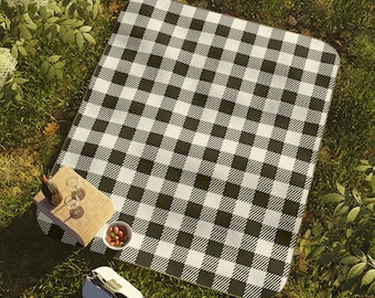 Checkered Picnic Blanket | Picnic Blanket | Summer Blanket | Outdoor Blanket | Beach Blanket |Picnic Mat | Camping Blanket | Water Resistant