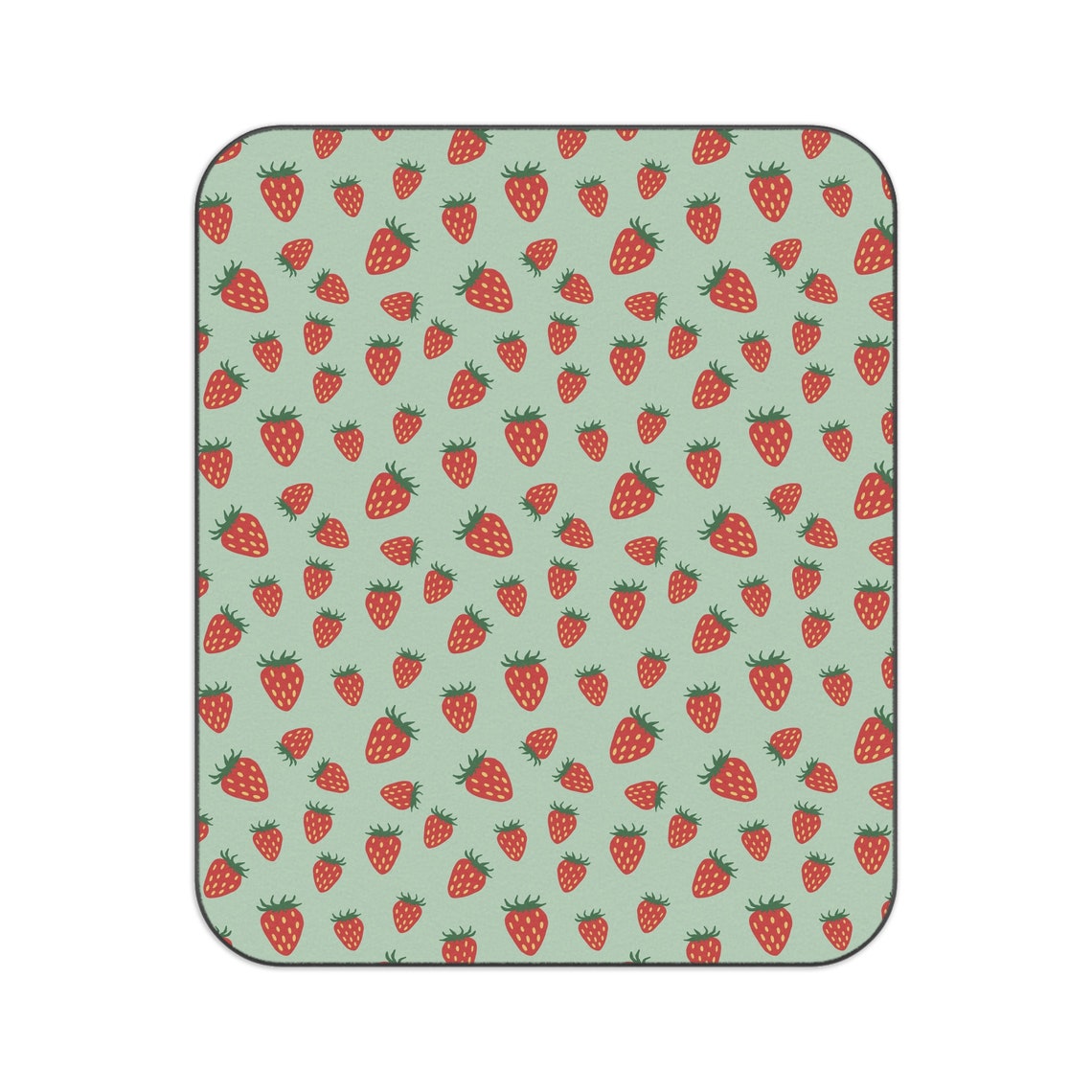 Puffy Picnic Blanket - Strawberry Blossom main image 1
