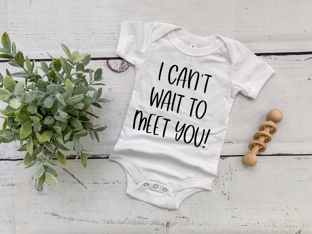 I Can't Wait to Meet You SVG, JPG, PNG, Digital File, Cutting File - Etsy