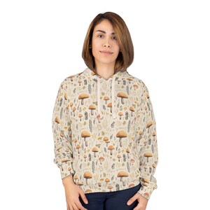 Mushroom Hoodie | Mushroom Pullover | Mushroom Apparel | Unisex Pullover Hoodie | Cottagecore Pullover | Cottagecore Hoodie| Mushroom