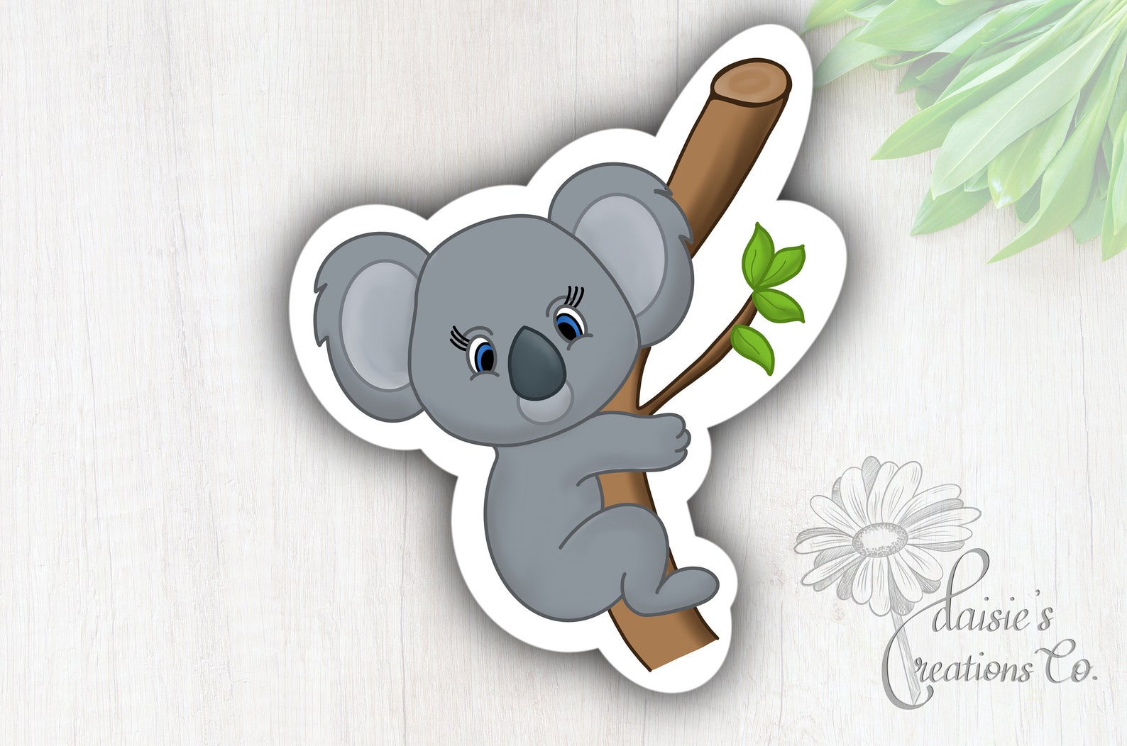 Koala Sticker Decal Laptop Sticker Gift Etsy