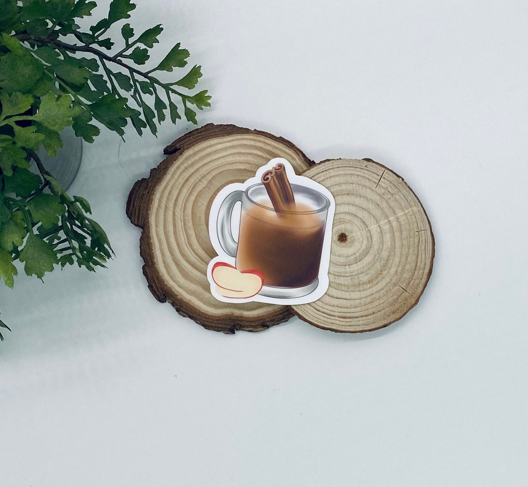Apple Cider Sticker Vinyl Decal Fall Sticker Gift - Etsy