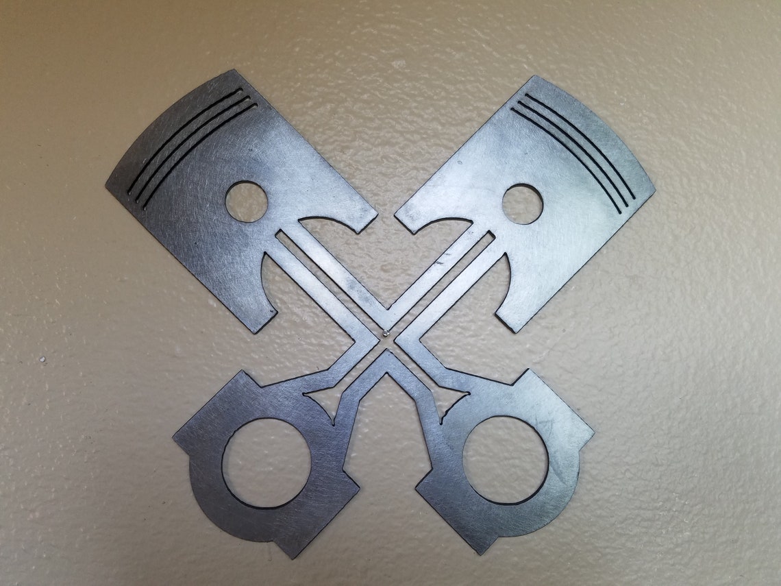 Piston Metal Art Etsy