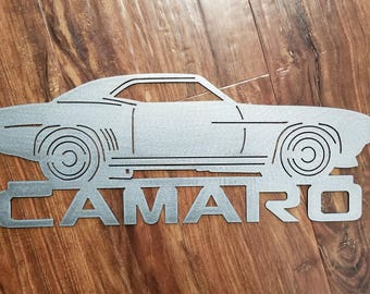 1969 Camaro Metal Art