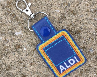 Quarter Keeper Keychain/Quarter Keeper Snap Tab/Quarter Keeper Key Fob