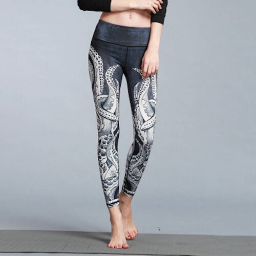Performance Leggings Octopus | Etsy 