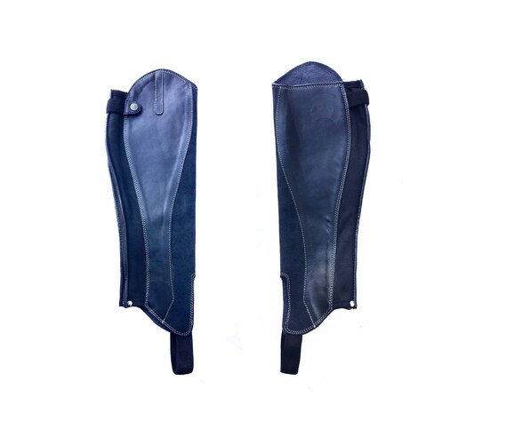 Custom Half Chaps for Equestrian Riding 