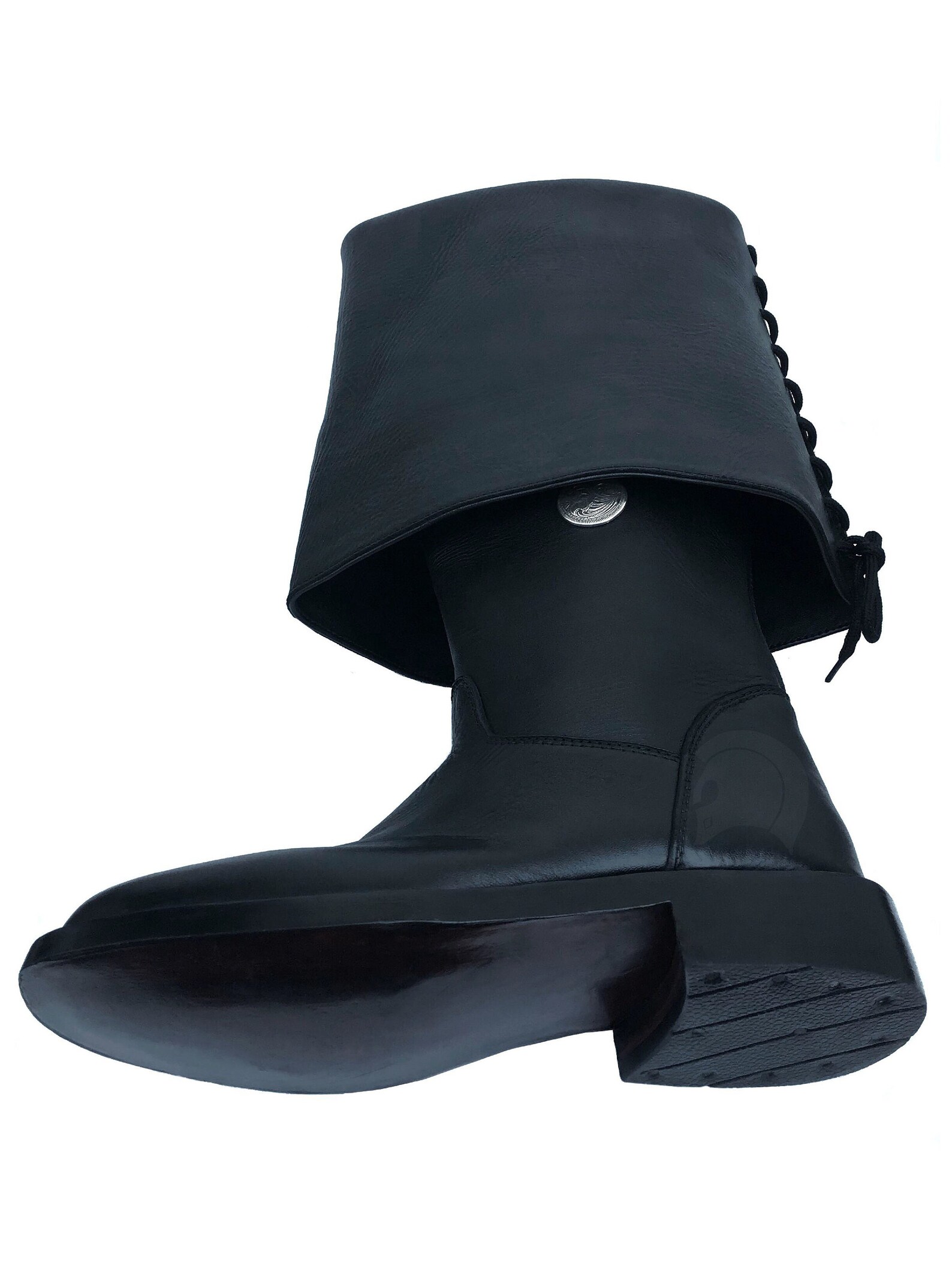 Pirate Swashbuckler Bucket Top Boots Buccaneer Marlborough Etsy