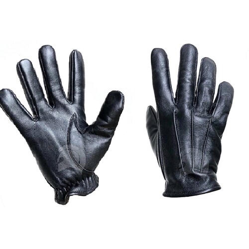 Men's Premium Leather Perforated Gloves Etsy