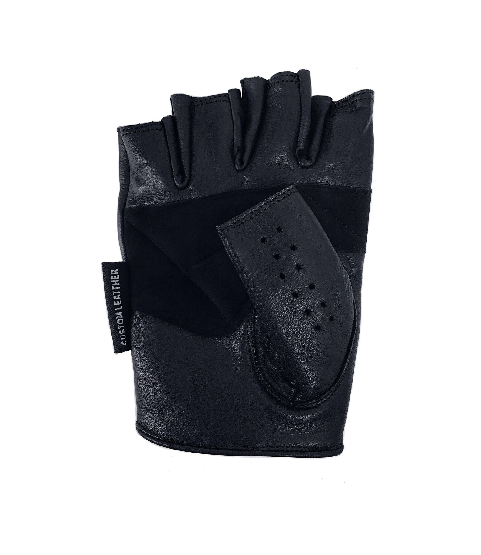 Premium Men's Driving Motorcycle Gloves Fingerless Etsy