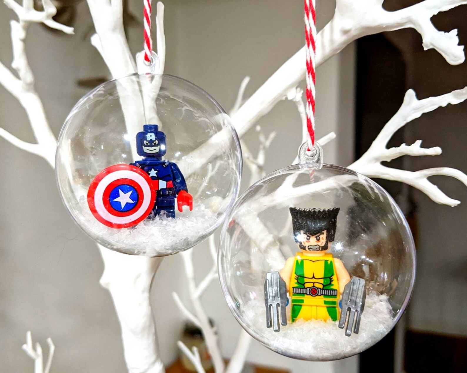 Marvel Avengers Character Baubles gifts for boys Loki Iron Etsy