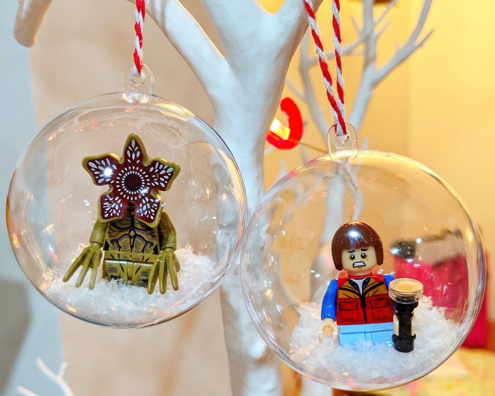 Baubles eleven Stranger Things Christmas Tree Character Baubles Eleven Mike | Etsy