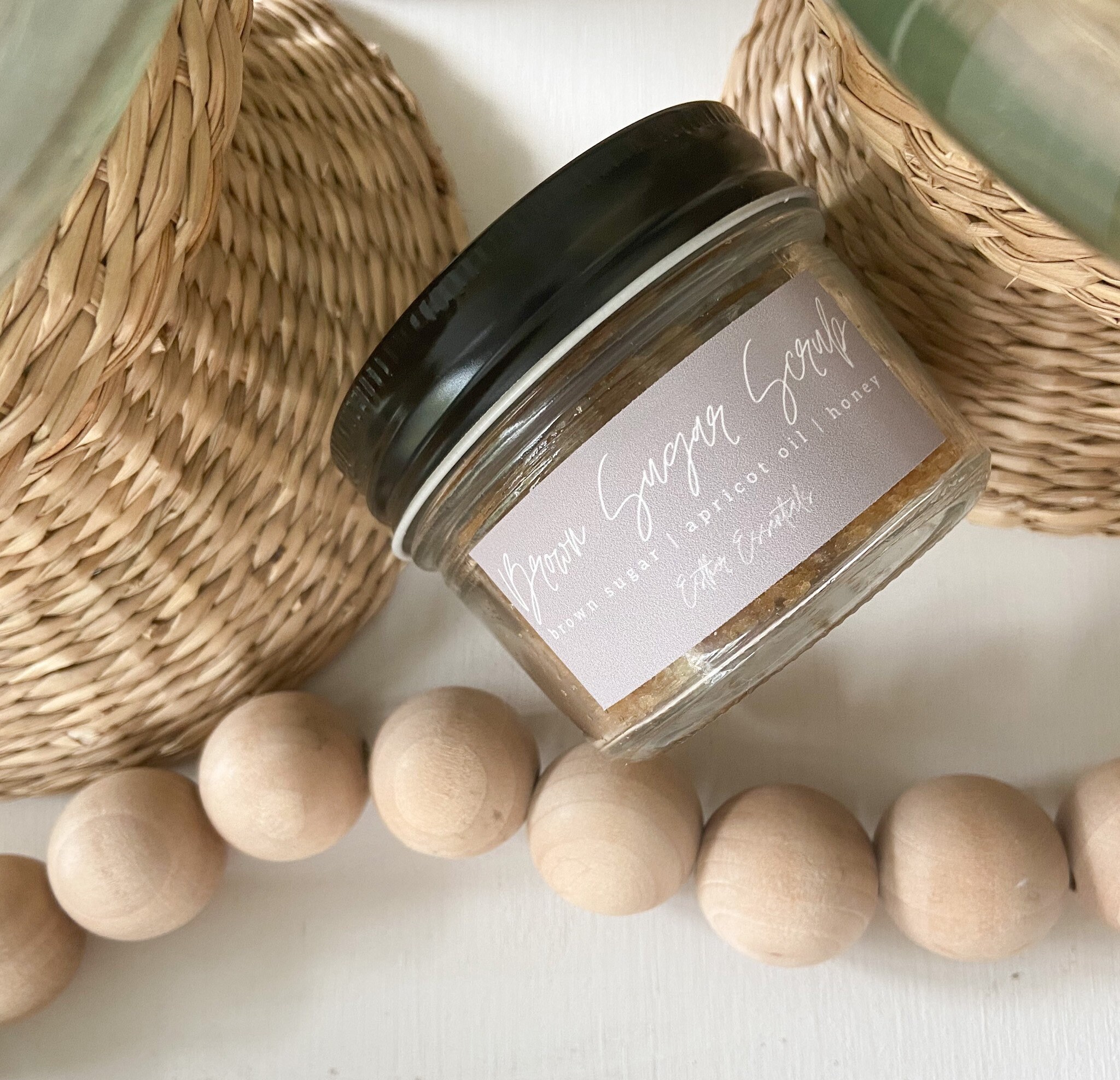 Brown Sugar Honey Simple Body Scrub Etsy