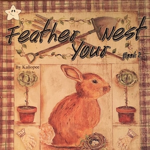 Feather Your Nest - Book 2 - BRAND NEW VINTAGE - instruction book for Tole/Decorative Painting