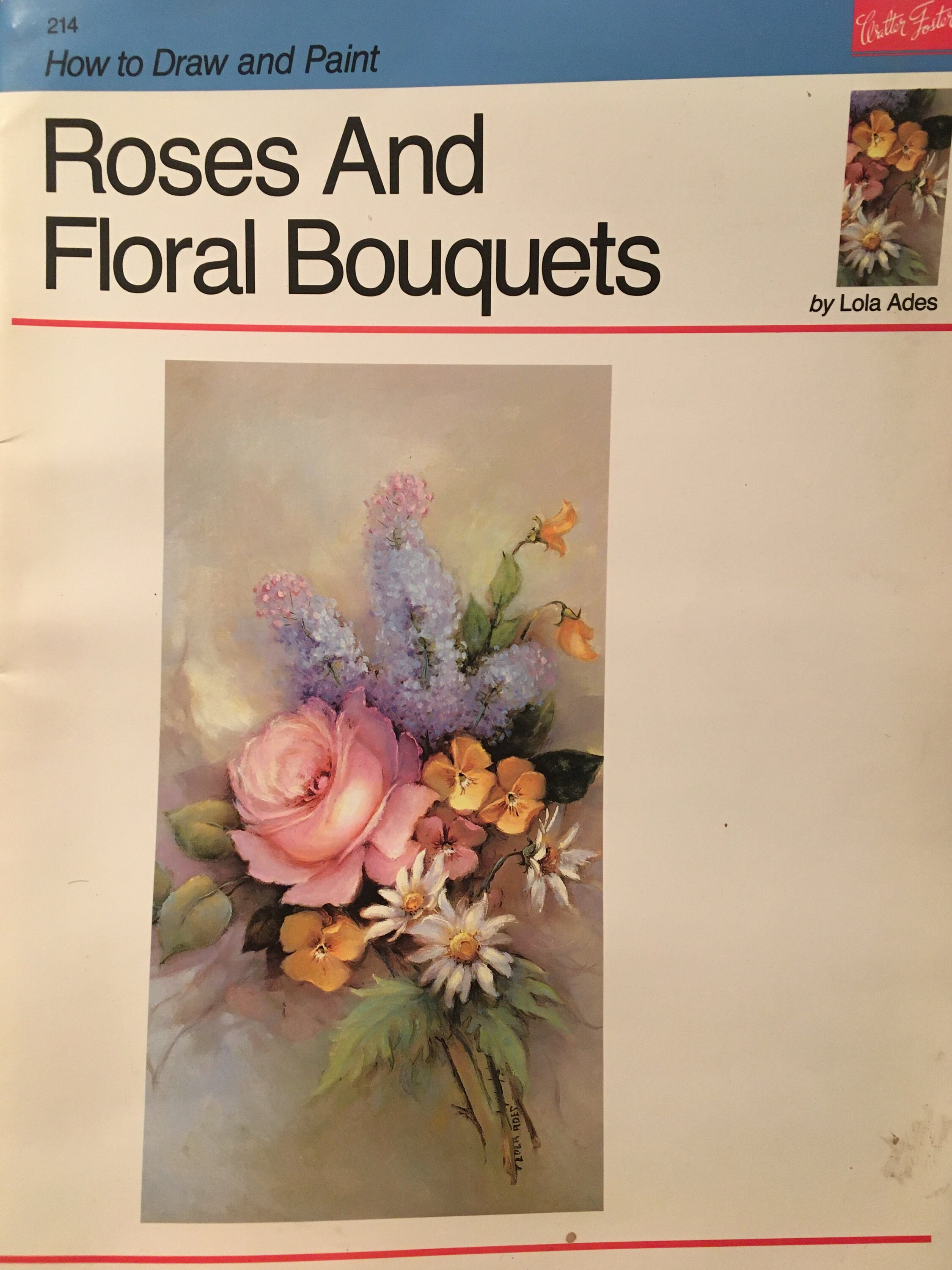 Walter Foster How to Draw and Paint Books 5 Books Roses Etsy