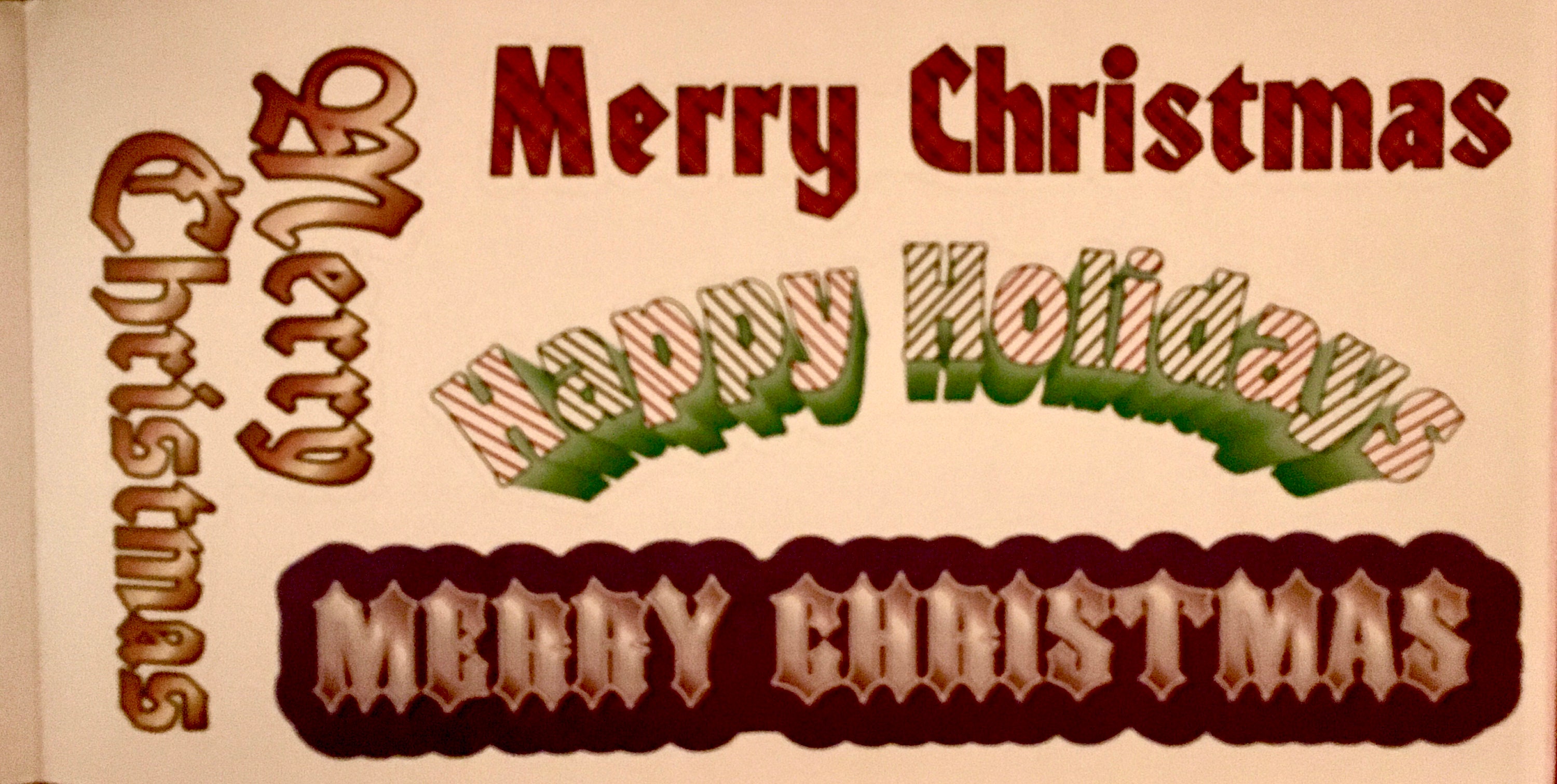 Paper Pizazz Title Punchouts for Scrapbooking and More Etsy