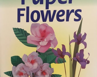 Walter Foster - Make it with Paper - Paper Flowers - with over 20 pages of materials and patterns. Vintage, Brand New, Extremely Rare find!!
