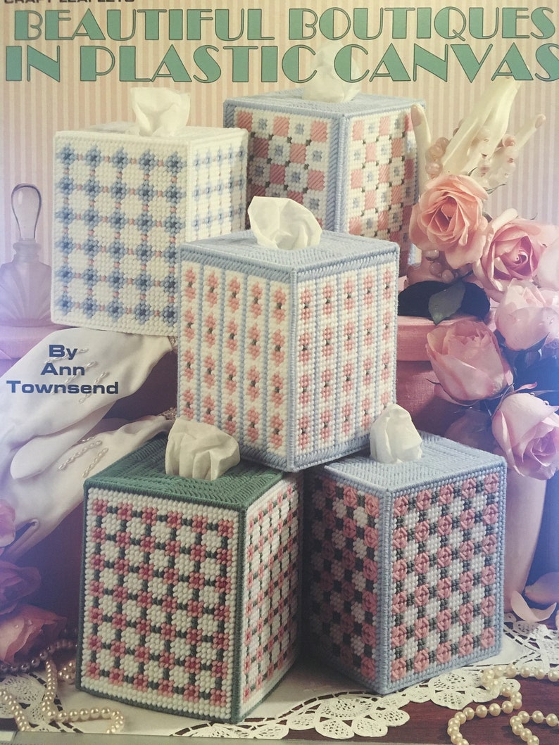 FREE plastic canvas pattern book when you buy Plastic Canvas Etsy