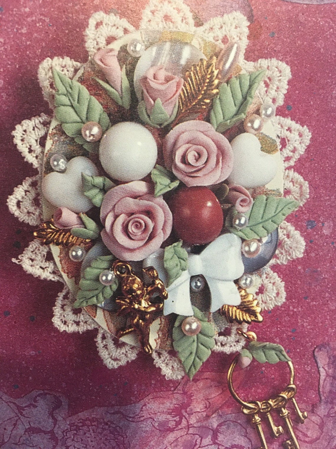 Aleene's Bread Dough Crafts by Leisure Arts Brand New Vintage Craft