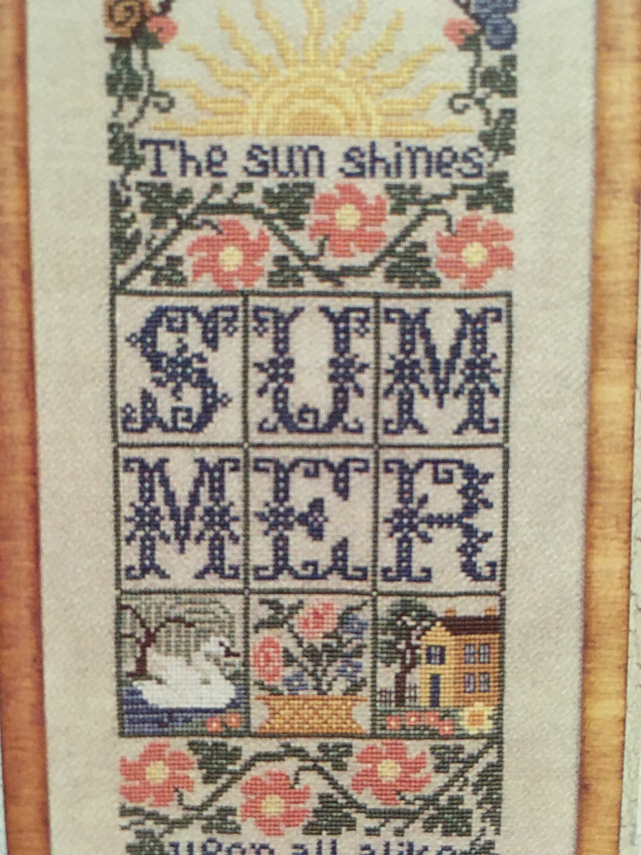 The Prairie Schooler - Summer Samplers - Book No. 77 - Cross Stitch ...