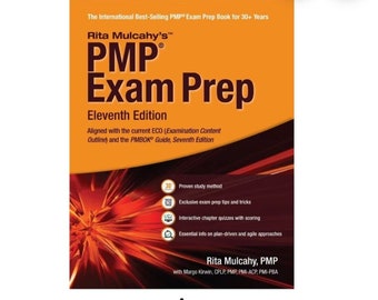 11e édition de la préparation à l'examen PMP de Rita Mulcahy. (copie numérique uniquement)