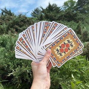 Basic 3 cartes Grand Jeu Lenormand Lecture