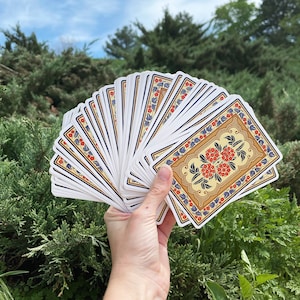 5 cartes Grand Jeu Lenormand Lecture