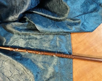 Magic Wooden Wizard Wand / Cosplay magical wand / Witch wand
