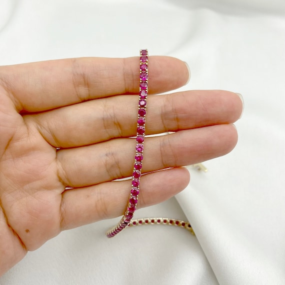 天然ルビーブレスレット 2つセット