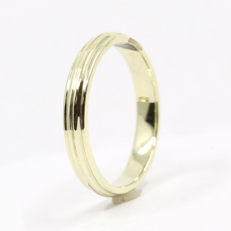 3mm Wedding Band14k Solid Gold Wedding Ring14k White Gold Couple RingRose Gold Men/'s,Women/'s Plain Wedding BandMatching BandUnisex Ring