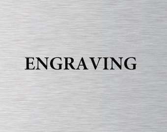 CUSTOM ENGRAVING