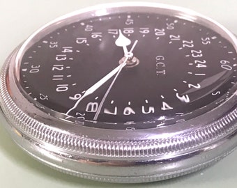 Reloj de bolsillo de navegación de la Fuerza Aérea Militar de EE. UU. de la Segunda Guerra Mundial: ajuste de precisión, restaurado por un maestro relojero. hamilton 4992b