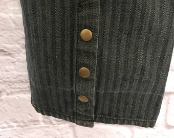 Vintage NY Jeans, New York Company, Vintage Black Striped Denim Jeans