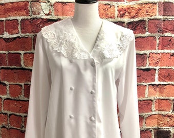 off white dressy blouses Cinosural International School