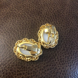 Vintage Victorian Style Rosebud Clip Earrings image 3