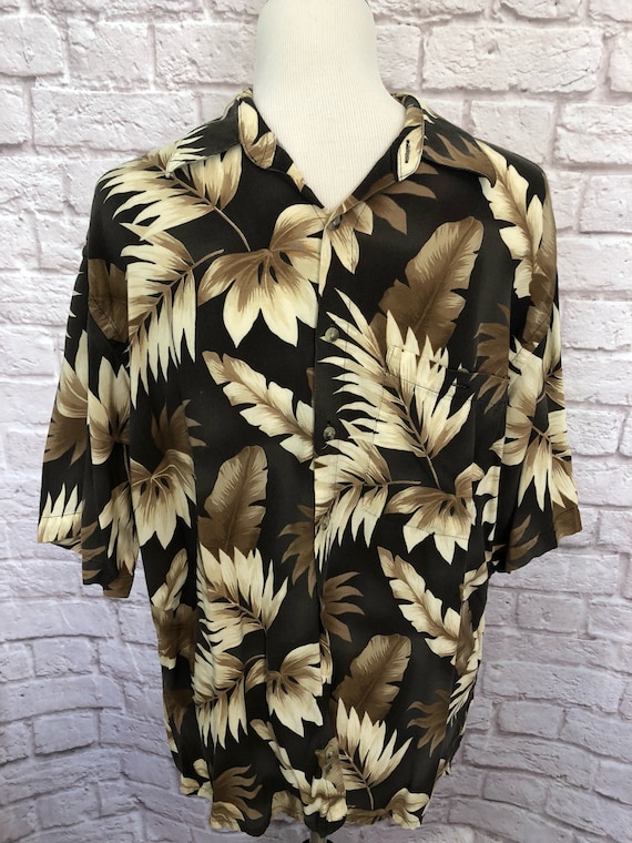 Vintage Pierre Cardin Rayon Hawaiian Shirt