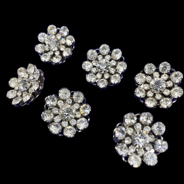 Rhinestone Buttons Etsy