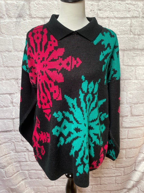 Vintage oversized womens sweater Gem